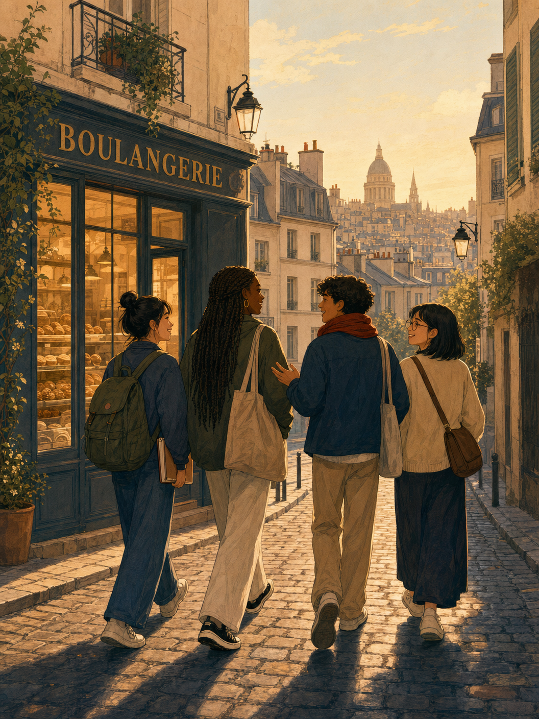 Paris au petit matin